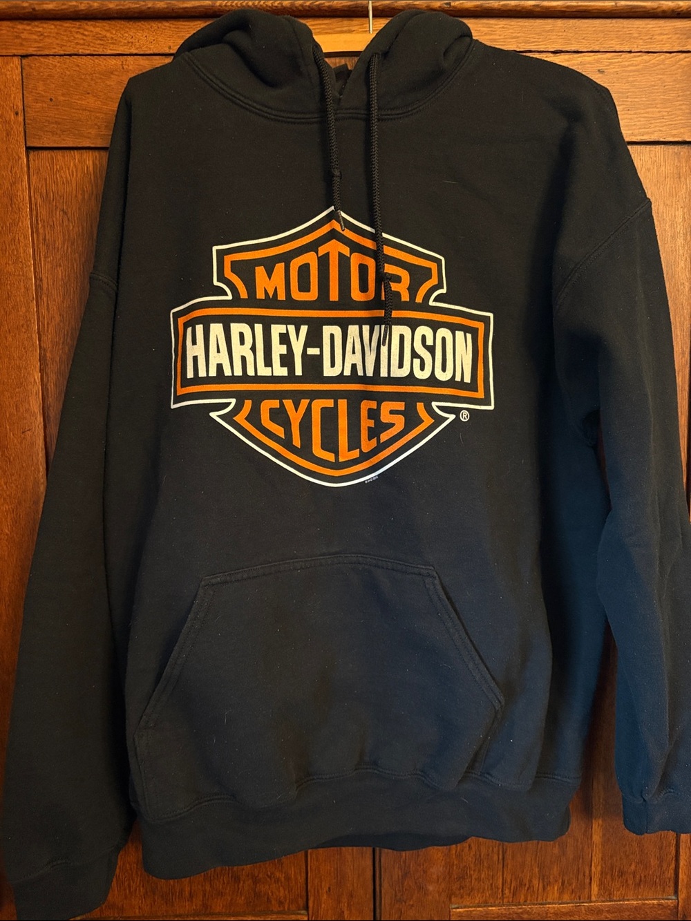 Large Harley Davidson Hooded Sweatshirt
